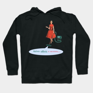 Retro 1950s Housewife - Vacuum Hoodie